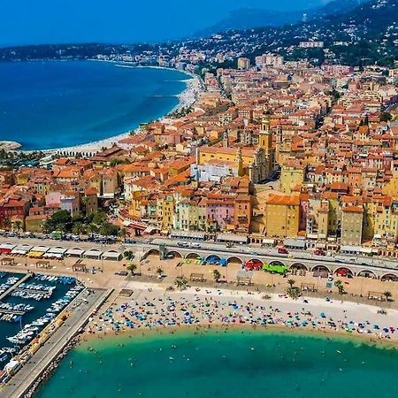 Beau 2 Pieces,Terrasse, Parking Menton Centre Exterior foto